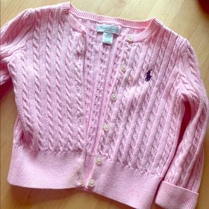 Ralph Lauren Toddler POLO Sweater 24 Mos